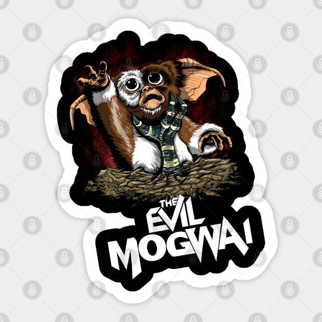 The Evilwai Sticker by Zascanauta